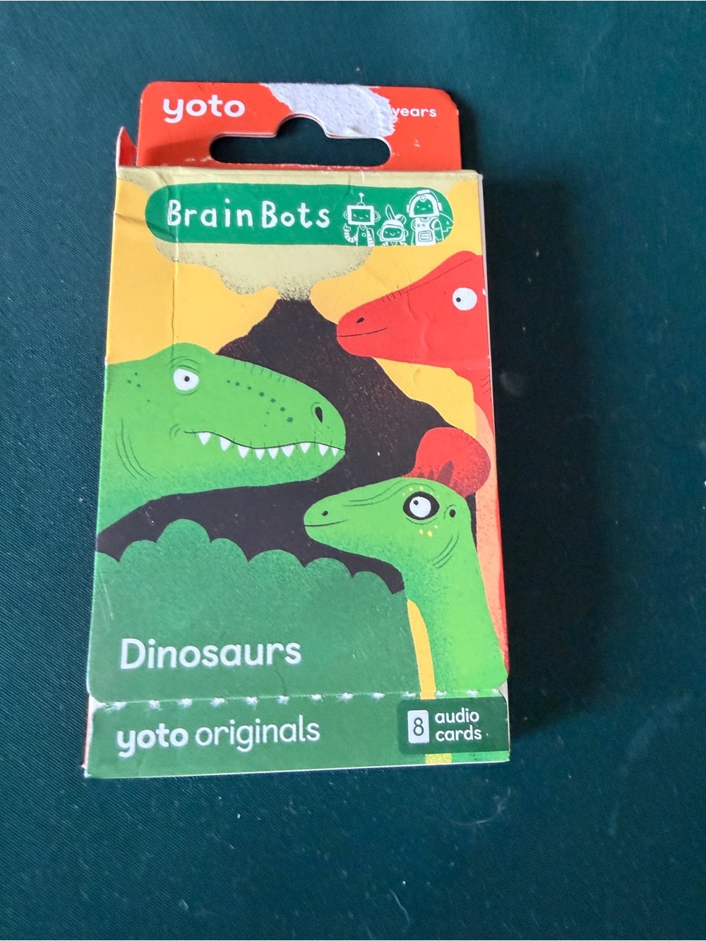 BrainBots Dinosaurs Yoto Audio Cards